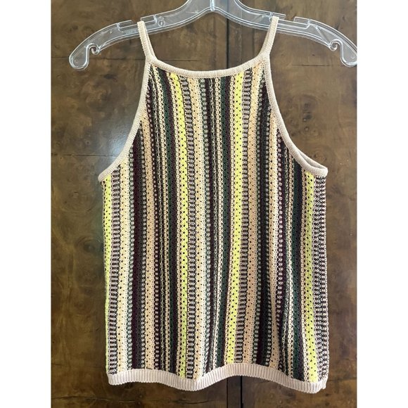 Madewell Crochet Janson Sweater Halter Tank Top 100% Cotton Size XS Summer 2021 - Picture 7 of 7